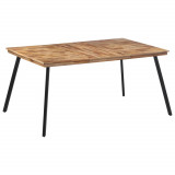 Cumpara ieftin Masă de sufragerie, 169x98,5x76 cm, lemn masiv de tec