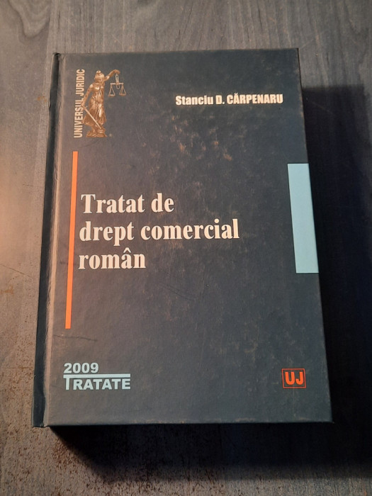 Tratat de drept comercial roman Stanciu D. Carpenaru