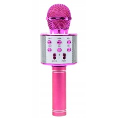 Microfon karaoke copii, Bluetooth, Efecte voce, acumulator 3.7v 1800mah, foto