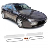 Indicatori frontali albi cu garnituri potrivite pentru Porsche 944 87-91 inclusiv S2 Turbo Cabrio Performance AutoTuning