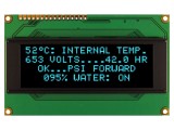 Afișaj OLED 20x4 alfanumeric NEWHAVEN DISPLAY 98x60x10mm albastru PIN 16
