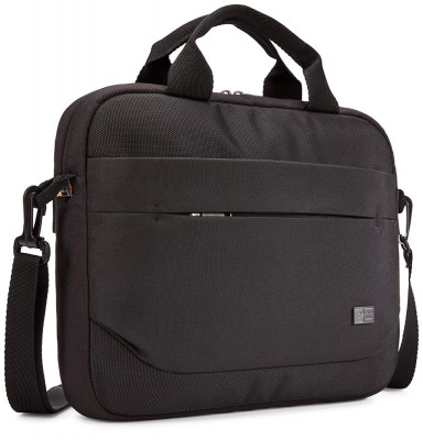 GEANTA CASE LOGIC, pt. notebook de max. 11.6 inch, 1 compartiment, buzunar frontal x 2, waterproof, poliester, negru, &amp;quot;ADVA-111 BLACK&amp;quot;/3203984 foto