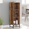 vidaXL Bufet Lemn vechi 35 x 37 x 117 cm Lemn compozit 883537