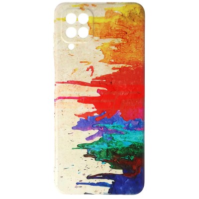 Toc TPU 6D Print Samsung Galaxy A12 Aquarelle foto
