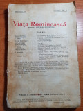 Revista viata romanesca decembrie 1923-mihail sadoveanu si art haosul german