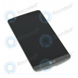 LG G3 (D855) Capacul frontal al modulului de afișare+lcd+digitizer negru