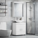 Cumpara ieftin Set de mobilier pentru baie TULUM 2 buc. Alb 60 x 34 x 63 cm