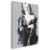 Tablou canvas ilustratie Marilyn Monroe gri, albastru, negru 1259 Tablou canvas pe panza CU RAMA 40x60 cm