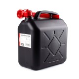 Canistra din plastic pentru combustibil 10L AMiO, cu palnie si capac