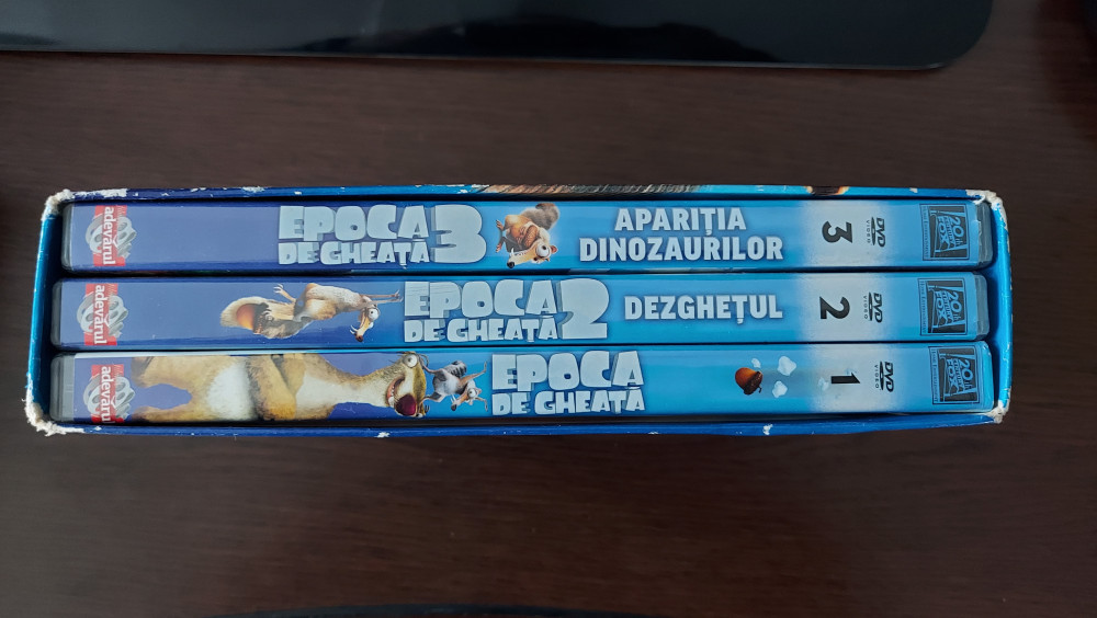 Epoca de gheata 3 dvd _uri vol 1.2.3., Romana | Okazii.ro