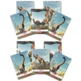 Caiet matematica cu colturi rotunjite A5,48 file,70g mp,model Dino Mania