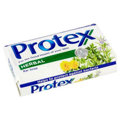 Sapun PROTEX Herbal, 90 g, Protex Sapun Antibacterian, Sapunuri Solide Antibacteriene cu Extracte Naturale, Sapun Dezinfectant pentru Maini, Sapun Ant foto