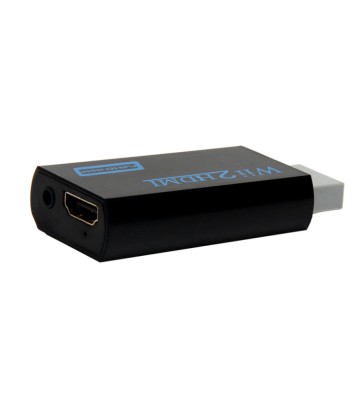 Adaptor convertor consola Nintendo Wii la Hdmi Cu 3.5mm audio output 1080p-Culoare Negru foto