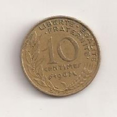 Moneda Franta - 10 Centimes 1967 v1