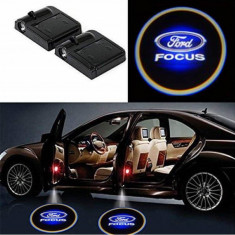 Set 2 Lampi Proiectoare Led Logo Universale Ford Focus