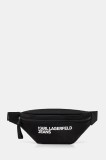 Karl Lagerfeld Jeans borseta barbati, culoarea negru, A1M30295