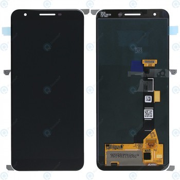 Google Pixel 3a (G020A G020E) Modul display LCD + Digitizer negru foto