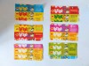 Lot 6 buc ambalaj guma de mestecat anii 80 OK TATTOO Kaugummi Made in W. Germany