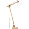 Lampa de podea, alb, lemn masiv de mango, E27 - 4