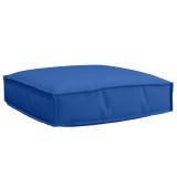 VidaXL Pernă pentru palet pentru șezut Albastru Regal 60x60x12 cm, fabricată din Oxford