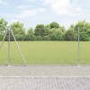 VidaXL &Icirc;mprejmuire din plasă cu st&acirc;lpi Argintiu 1.2 x 10 m Oțel 3351286