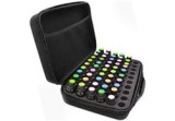 Organizator pentru oje, 60 compartimente, negru, Oem