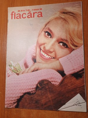 flacara 24 februarie 1968-art. foto orasul alba iulia,hanul lui manuc,bucuresti foto
