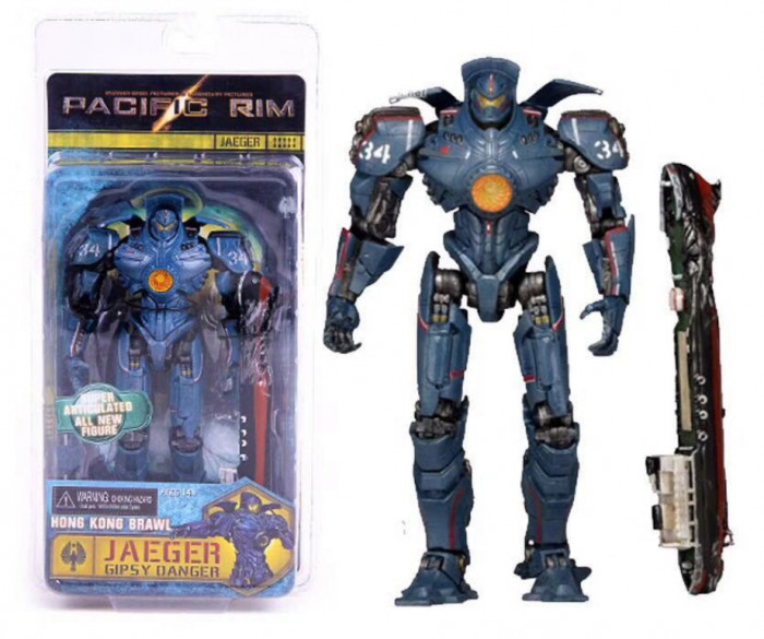 Figurina Pacific Rim Jaeger Gipsy 18 cm Hong Kong Brawl