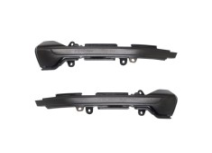 Set 2 buc. lampa semnalizare oglinda fata Seat Arona, 2017-; Ibiza, 2017-; Leon (5F), 2012-20, partea stanga, dynamic indicator; LED; fumuriu; Tuning,