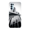 Husa compatibila cu Oppo Find X5 Lite model Grey city, Silicon, TPU, Viceversa, Transparent, Carcasa