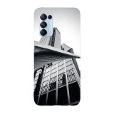 Husa compatibila cu Oppo A74 5G model Grey city, Silicon, TPU, Viceversa, Transparent, Carcasa