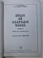 ATLAS DE ANATOMIE UMANA DE MIRCEA GH. IFRIM VOL 3 BUCURESTI 1985