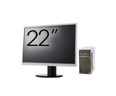 Pachet Calculator Asus Celtic R2200, AMD Ryzen 3 2200G 3.50GHz, 8GB DDR4, 256GB SSD + Monitor 22&amp;amp;quot; NewTechnology Media foto