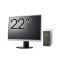 Pachet Calculator Asus Celtic R2200, AMD Ryzen 3 2200G 3.50GHz, 8GB DDR4, 256GB SSD + Monitor 22&amp;quot; NewTechnology Media