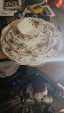 Antique Trio Plus A Tort Plate~C1921 Englezesc