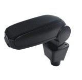 DACIA LOGAN I 2004-2012 Coteira Auto Masini Consola Centrala Textile Negru