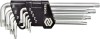 Set 9 Chei Torx VOREL T10-T50 Otel CrV, Lungime 85-170mm, Suport Plastic Inclus