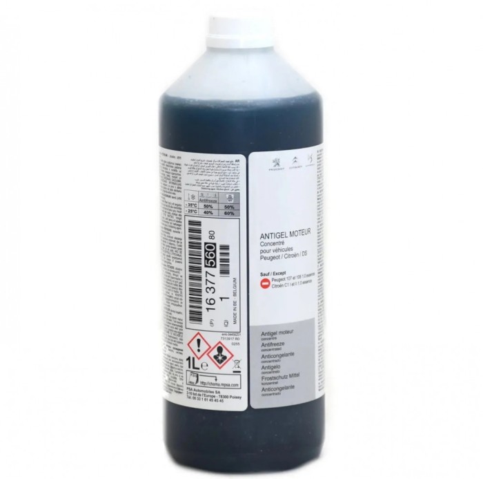 Antigel concentrat Peugeot, Citroen, DS original 1L 492474 1637756080