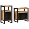 vidaXL Set de mobilier pentru baie 2 pcs Maro Lemn de mango brut 3305602