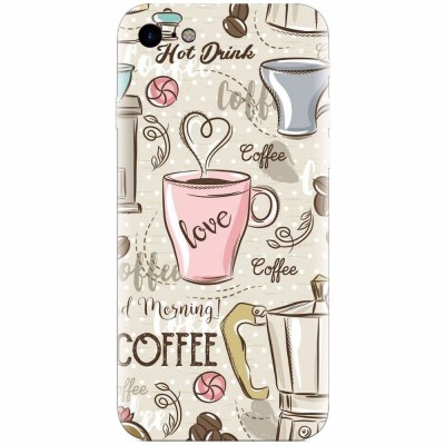 Husa silicon pentru Apple Iphone 5c, Coffe And Donuts foto