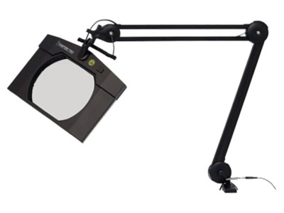 Lupă de masă ESD cu lumină de fundal 110-240VAC 14W INSPEKTEC foto