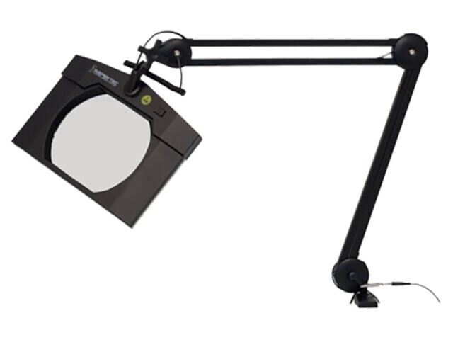 Lupă de masă ESD cu lumină de fundal 110-240VAC 14W INSPEKTEC