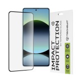 Folie sticla Xiaomi Redmi Note 14S Techsuit 111D Full Glue Full Cover, negru