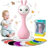 Cumpara ieftin Alilo Smarty Bunny - Iepuras interactiv pentru bebelusi, roz, RO/EN