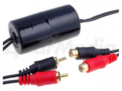 Filtru antiparazitar auto atenuare 2x RCA-2x RCA 4CarMedia foto