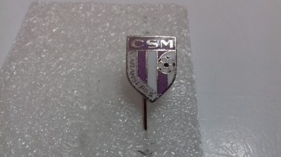 insigna CSM Caransebes foto