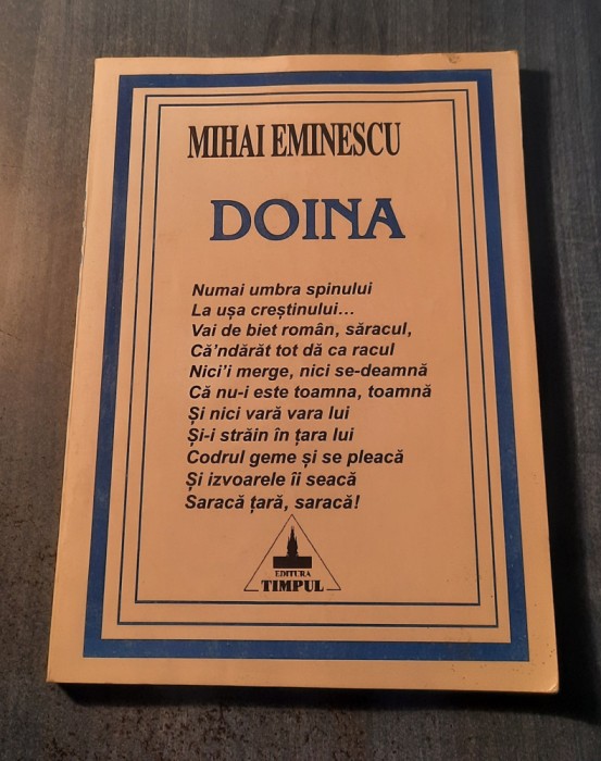 Doina Mihai Eminescu