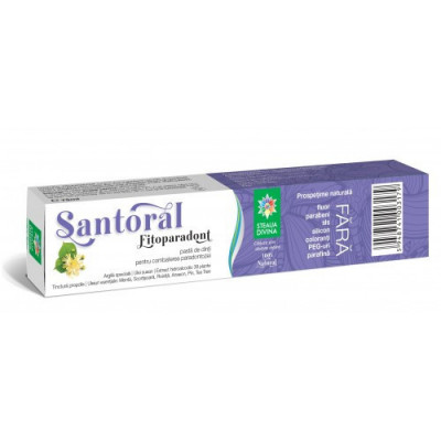 PASTA DINTI SANTORAL FITOPARADONT 75ML /100GR foto