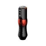 Aparat Tatuat INKMACHINES Cobra DEVILISH RED, Cartuse Standard, Baterie 2760mAh, Maner Aluminiu 37mm, Control BT, Set Scule Inclus