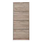 Pantofar Hugo 24, PAL, stejar gri, 67 x 28 x 155.5 cm, 2C